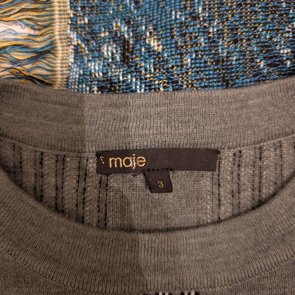 Maje Gray Sweater